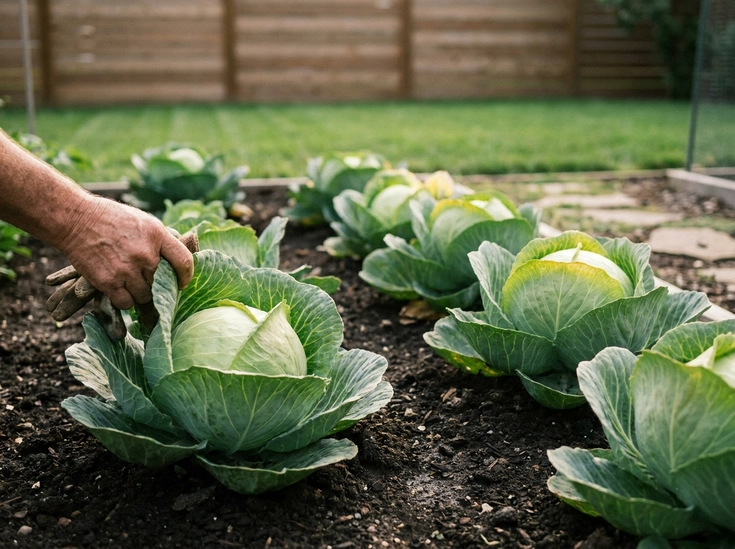 Firm-Head Cabbage Cluster