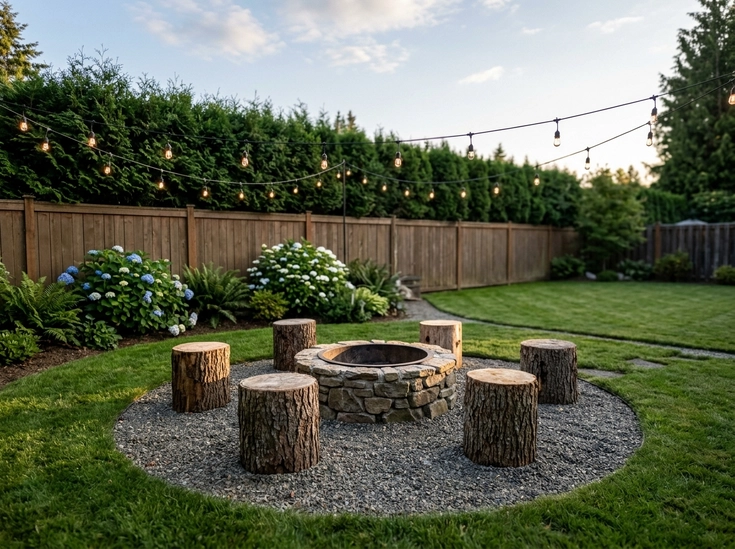 Stump Stool Circle